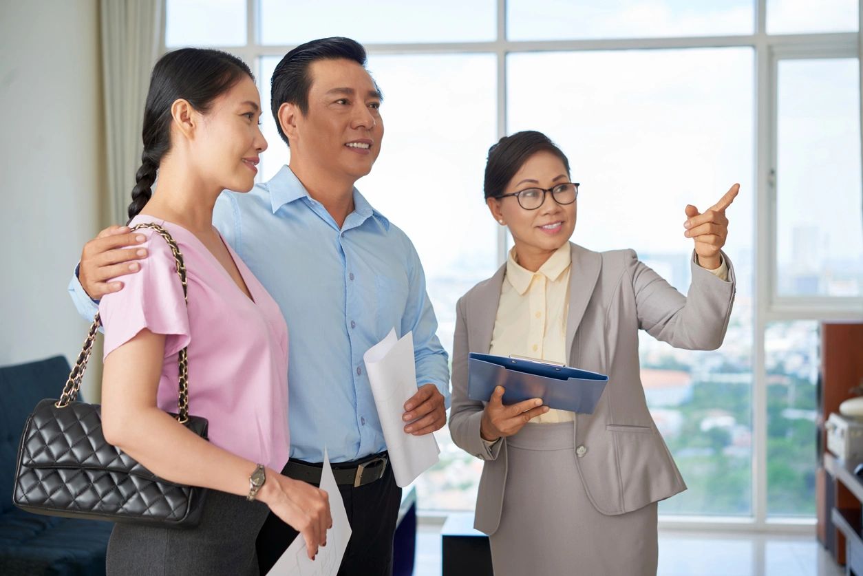 A group of people standing next to each other.